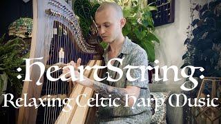 1 Hour Of Relaxing Celtic Harp Music - Tranquil Meditation Music - Harp Therapy Sound Bath - 432Hz