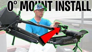 How To Install Fish Obsessed Livescope Mount | 0° LVS34 | Dominator | Garmin Livescope