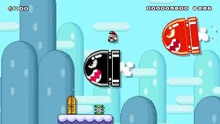 the bulet Super Mario Maker 2 Level Code: 9NS-TDP-95G