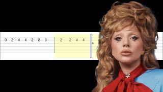 Lady Gaga, Bruno Mars - Die With A Smile (Easy SLOW Guitar Tabs Tutorial)