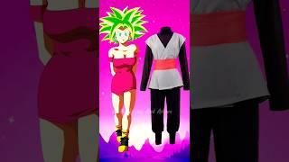 Dragonball Characters in Goku Black Mode #shorts #dbz #dbs #goku 