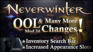 Neverwinter: Mod 24 UI & QOL Updates!