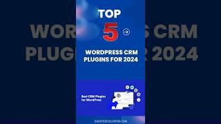 Top 10 WordPress CRM Plugins for 2024