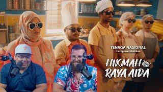 Americans React to TNB Raya 2021 - Hikmah Raya Aida