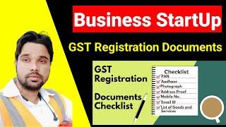 GST Registration Documents | GST registration ke liye kaun kaun documents chahiye #gstregistration