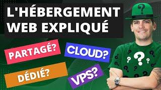 L'hébergement Web expliqué : Cloud, Partagé, VPS, et Dédié. Quelle est la différence ?