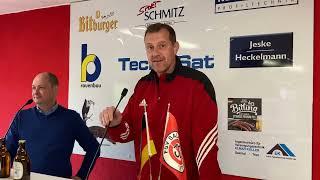 Karl-Heinz Kieren, Interimstrainer FSV Salmrohr, nach dem 2:1 gegen den FSV Jägersburg