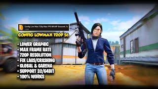 SEASON 6 CONFIG LOWMAX 720P BR & MP | CODM CONFIG MAX FPS FIX LAGS