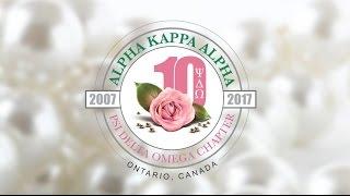 Psi Delta Omega Chapter of AKA | 10th Anniversary Celebration