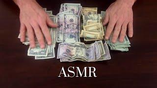 ASMR: PAPER SOUNDS~MONEY SORTING/CRINKLING/COUNTING~SOFT SPOKEN