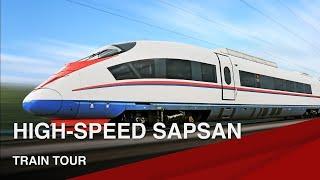 Exclusive Tour of the High-Speed Sapsan Train