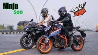 Ninja 500 VS 2024 Duke 390 | First Time on YouTube!