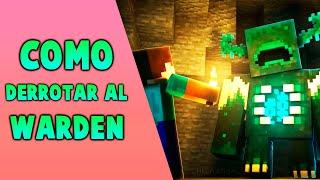 Derrotar al Warden FÁCIL en Minecraft  1.19 #shorts