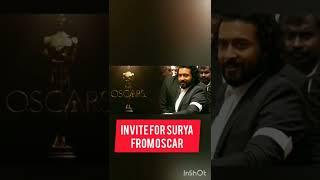 OSCAR'S invites Actor Surya  #oscars #surya #trending