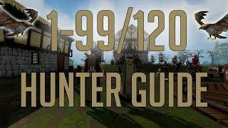 Runescape 3 - 1-99/120 Hunter guide 2019