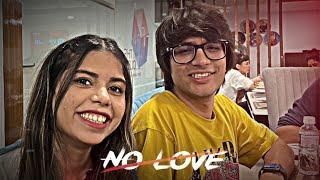 No Love : Sourav Joshi Vlogs And Pragati Verma || No Love Video Edit || @souravjvlogs