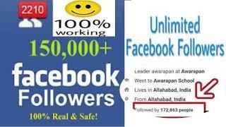 How to get facebook unlimited aotu followers 100% safe working 2019 tuitirial Bangladesh Xpress