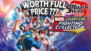 Marvel Vs Capcom Fighting Collection - Worth A Buy - Look At All Character Line Ups Selections