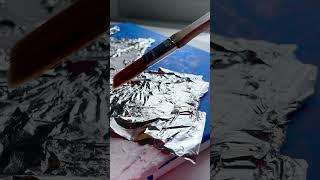 "In the Mountains" Textured Art | Painting Tutorial Switzerland - Part 3