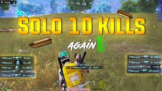 SOLO 10 FINISHES IN PAID SCRIMS | INTENSE LOBBY | HIGHLIGHTS | IPHONE 13 | BGMI POV