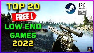 TOP 20 FREE Games for Low End PC/Laptop - 2022 | 2GB RAM | No Graphics Card Needed
