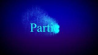 How to Make Very Quickly Particles Text Reveal in After Effects 2020(No Plugins)