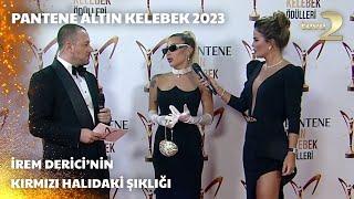 Pantene Altın Kelebek 2023: İrem Derici’nin Kırmızı Halıdaki Şıklığı