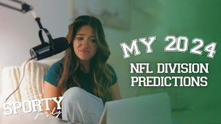 MY 2024 NFL DIVISION PREDICTIONS + END OF SEASON AWARDS