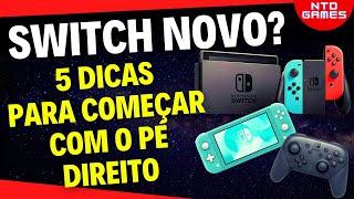 GUIA DO INICIANTE 2024 NINTENDO SWITCH - DICAS - ACESSÓRIOS - CUIDADOS