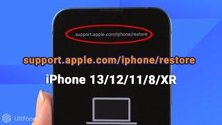 How to Get iPhone 13/12/11/XR Out of support.apple.com/iphone/restore Screen [Restore Screen]