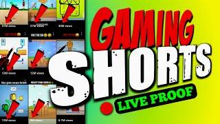 Live Proof Gaming SHORTS BOOM  Gaming shorts viral kaise kare 2023 ! shorts viral tips and tricks