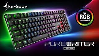 Sharkoon Purewriter RGB DE Layout