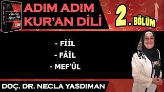 Adım Adım Kur'an Dili Kitabından 2.BÖLÜM (Sayfa 12-21 Arası) Necla Yasdıman ile Arapça Dersleri