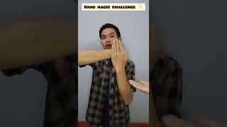 Trik Sulap Mudah Tapi Keren Hanya Dengan Tangan  #magic #hand #challenge #viral