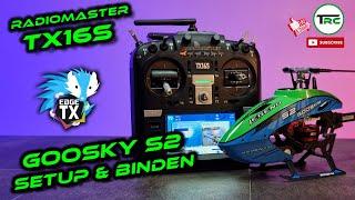 Setup & Binden von GooSky S2 in der RadioMaster TX16S (EdgeTX)