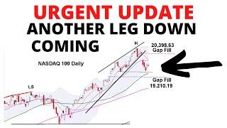 NASDAQ 100 Likely Gets Another Leg Down to the 50 MA Before a Bigger Rebound & Stock Market CRASH