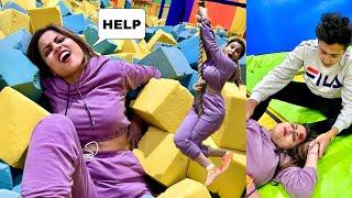 Got injured in trampoline Park  | Nishu Tiwari vlogs