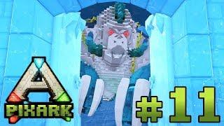 PixARK #11 - Ab in das Eis-Schloss & der Behemoth Boss! | LP PixARK Deutsch