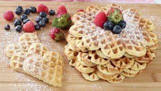 HIMMLISCHE WAFFELN IN NUR 10 MINUTEN | Waffelteig/Grundrezept | YUMMY 