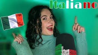 • ASMR IT • Una RAGAZZA FRANCESE cerca di PARLARTI ITALIANO • (je te parle italien) 