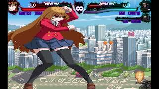 Mugen: Giantess Taiga Aisaka vs. The Military