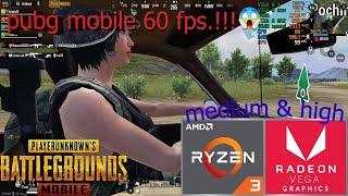 PUBG MOBILE - Ryzen 3 3200G Vega 8 & 8GB RAM 2020 !!