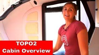 TOPO2 | Teardrop Trailer | Cabin Overview