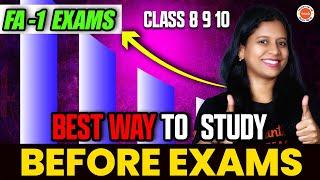 FA-1 EXAMS |  BEST WAY TO STUDY BEFORE EXAMS| @VedantuTelugu8910 Sunaina Ma'am