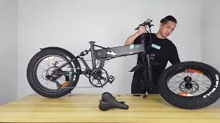 Fiido M21 Folding Electric Bike UK - Unboxing & Assembling