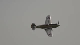 Curtiss P-40C Warhawk, G-CIIO - Duxford Battle of Britain Airshow 2017 (Day 2)