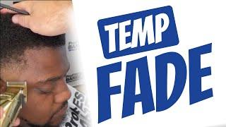 Beginner Barber Tips | Coiled Hair Temp Fade