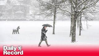 Met Office issue yellow warning for Scotland as snow and ice to hit today