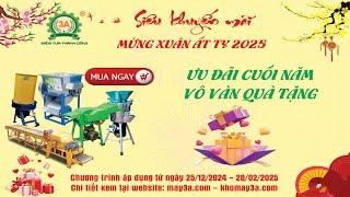 Siêu Khuyến Mại 2025: Tặng Tiền Mặt & Vô Vàn Quà Tặng Khủng Từ Thương Hiệu Máy 3A!