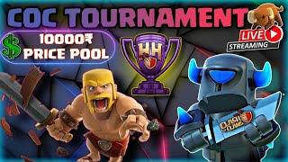 Clash Of Clans Live Tournament (RR BAN) | 10,000 INR Prize Pool | HARSHU ESPORTS